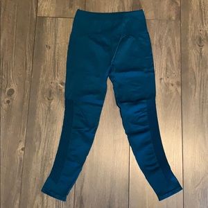 Fabletics Seamless Aqua Leggings
